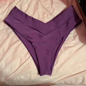 SHEIN purple swimsuit bottoms